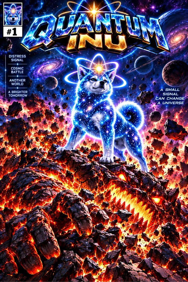 Quantum Inu #1 — comic cover