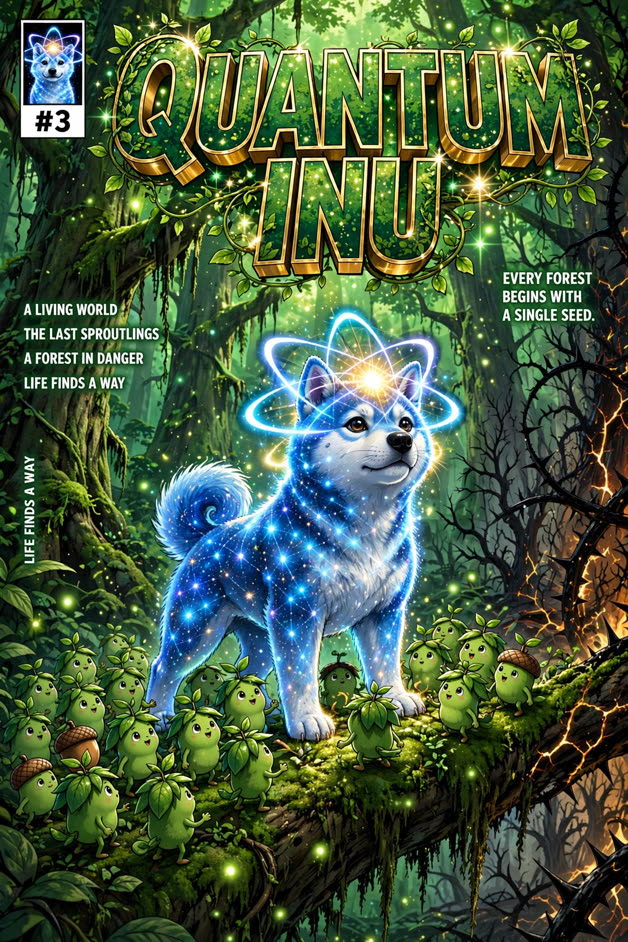 Quantum Inu #3 — comic cover