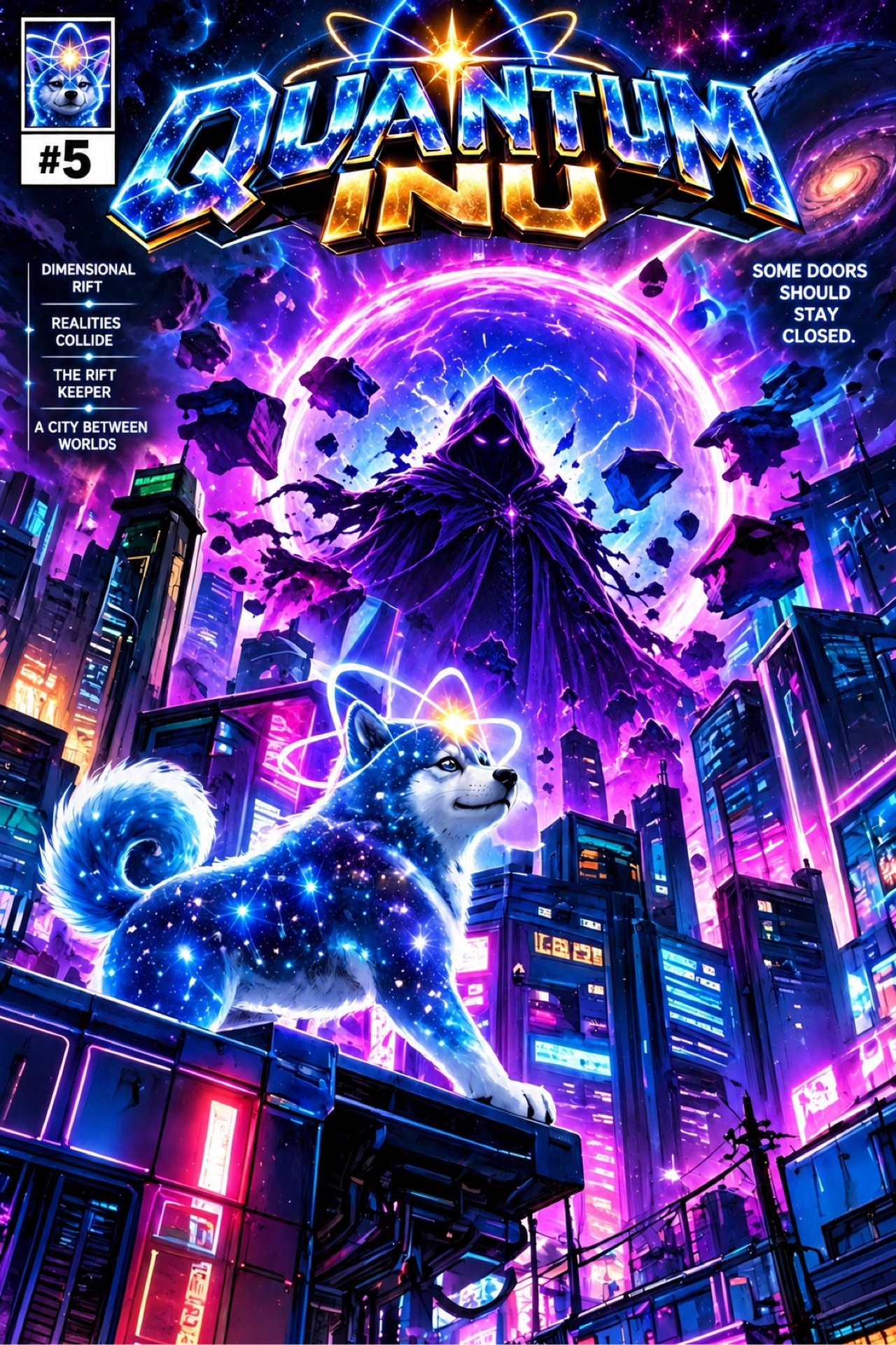 Quantum Inu #5 cover