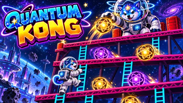 QI Quantum Kong — Quantum Inu arcade climber game