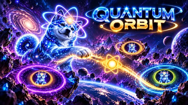 QI Quantum Orbit — Quantum Inu atom slingshot orbit game