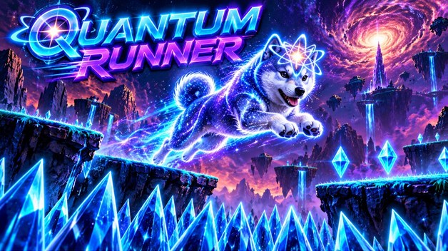 QI Quantum Runner — Quantum Inu endless runner game