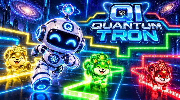 QI Quantum Tron — Quantum Inu light cycle game