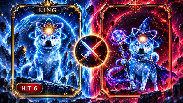 QI Sticker Battle — Quantum Inu card battle game